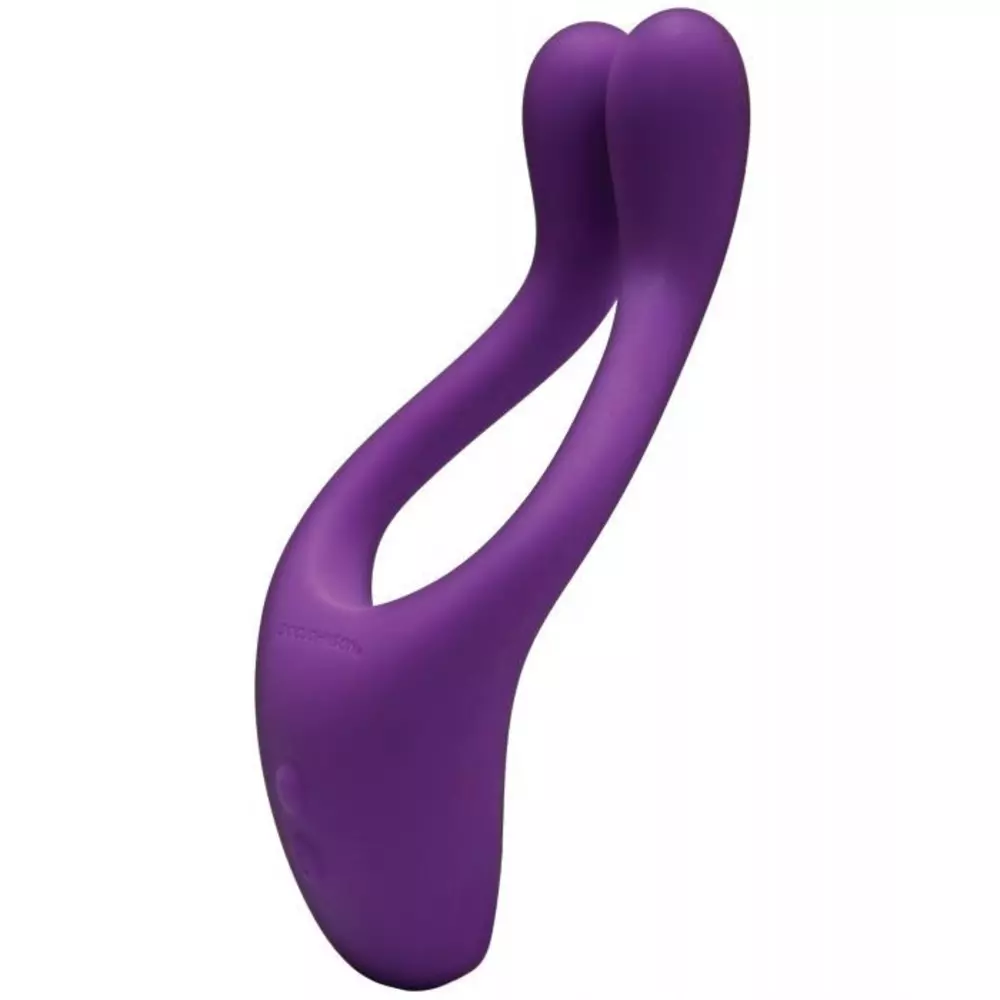 TRYST Multi Erogenous Silicone Rechargeable Couples Massager -PR